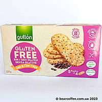 Печенье без глютена Gullon gluten free oats choc chips 220 грамм