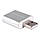 Звукова плата Kingda B00668 USB 2 Channel mini C-Media chip RTL срібляста, фото 3