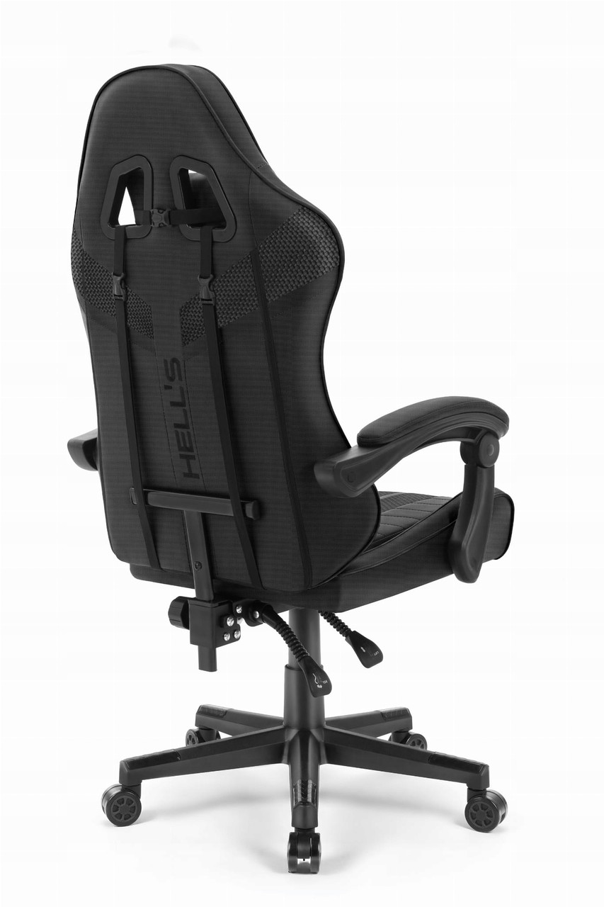 Игровое кресло Hell's Chair HC-1004 чёрное - фото 6 - id-p1938176485