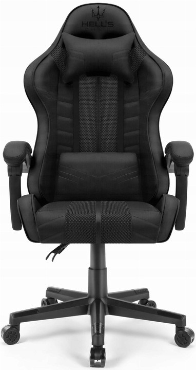 Игровое кресло Hell's Chair HC-1004 чёрное - фото 10 - id-p1938176485