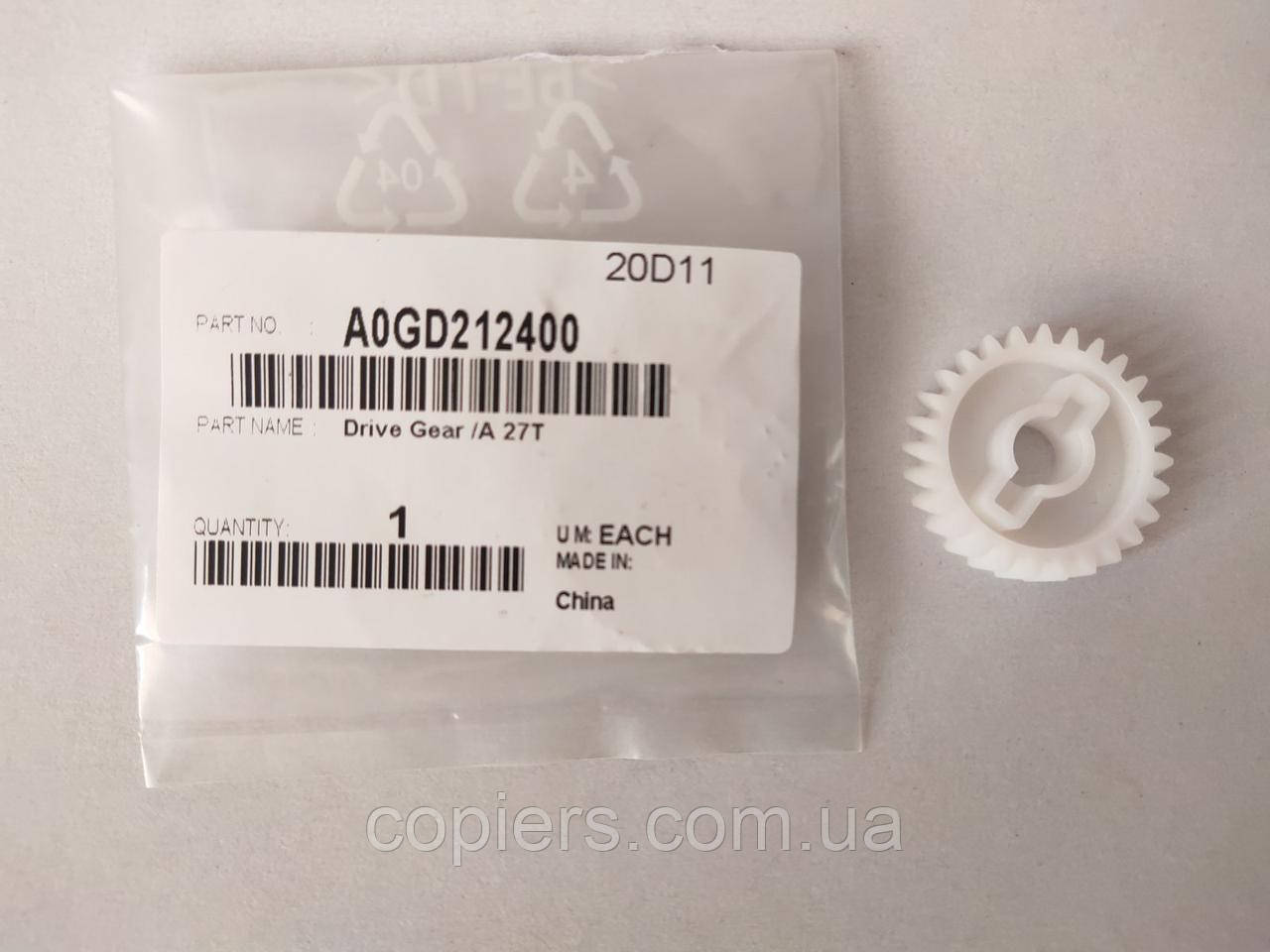 Drive Gear/A 27T Bizhub PRO 1051 1200 оригінал, A0GD212400