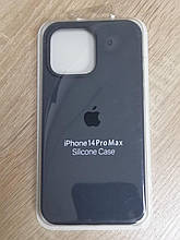 Чохол для Iphone 14 Pro Max Silicone темно-синій