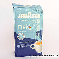 Кофе молотый Lavazza Dek Gusto Classico Лавацца без кофеина 250 г Италия