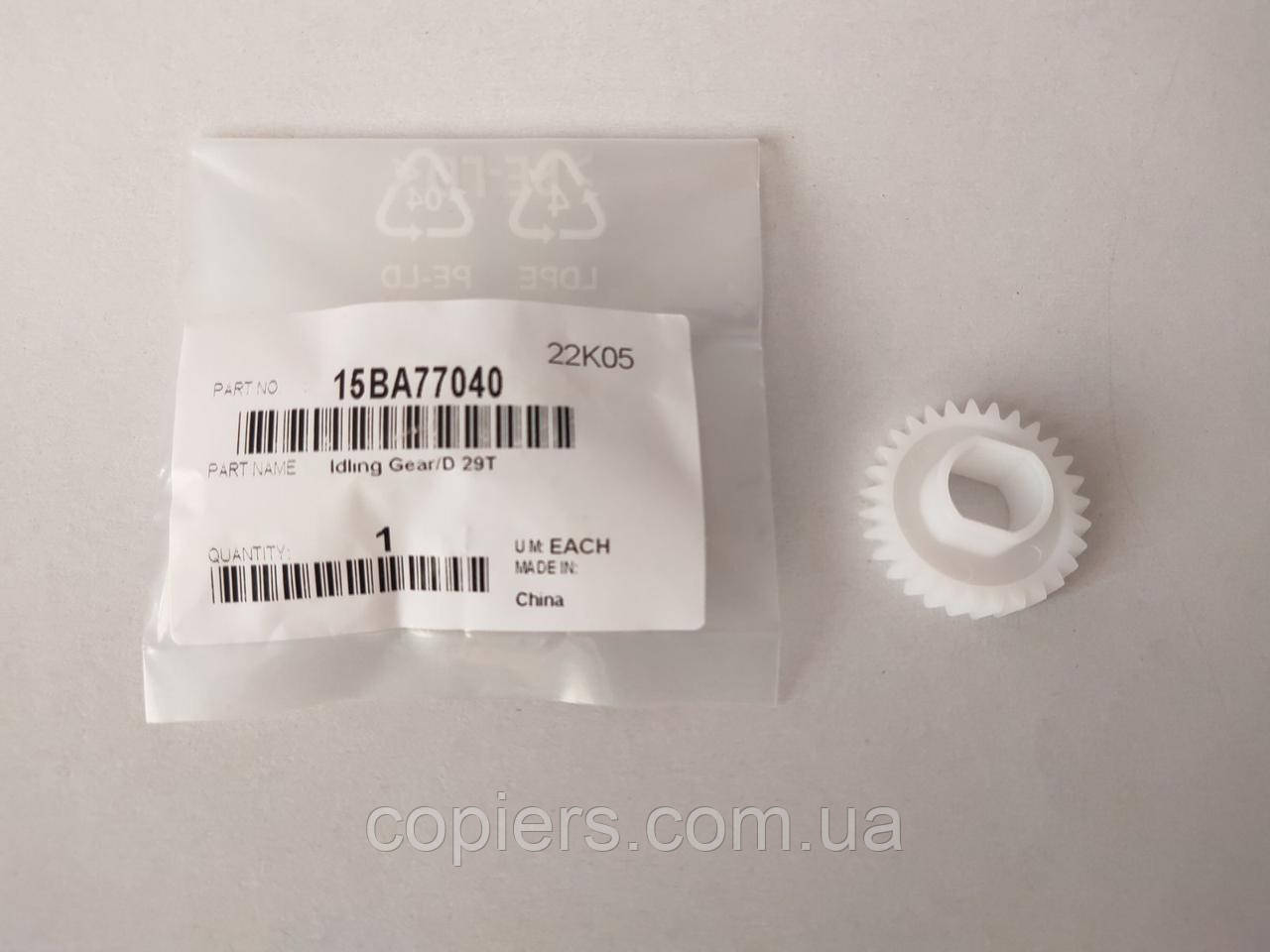 Idling Gear D 29T, Bizhub Pro 1052 1051 c8000 1050 1200 1051 оригінал, 15BA77040, фото 1