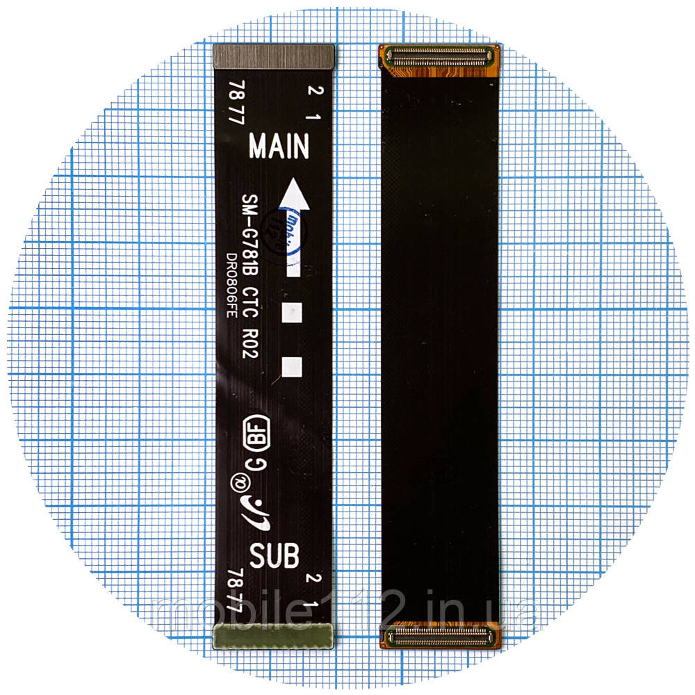 Шлейф Samsung Galaxy S20 FE G780F, Galaxy S20 FE 5G G781B міжплатний - основний, фото 1