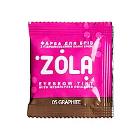 Zola Краска для бровей саше 5 мл графит