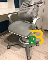 Письмовий стіл-парта та ортопедичне крісло для школяра | Mealux Sherwood XL E + Ergoback, фото 3