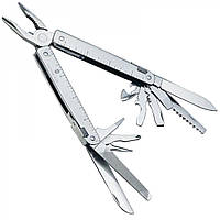 Нож складной, мультитул Victorinox Swisstool (115мм, 29 функций), с кожаным чехлом 3.0323.L