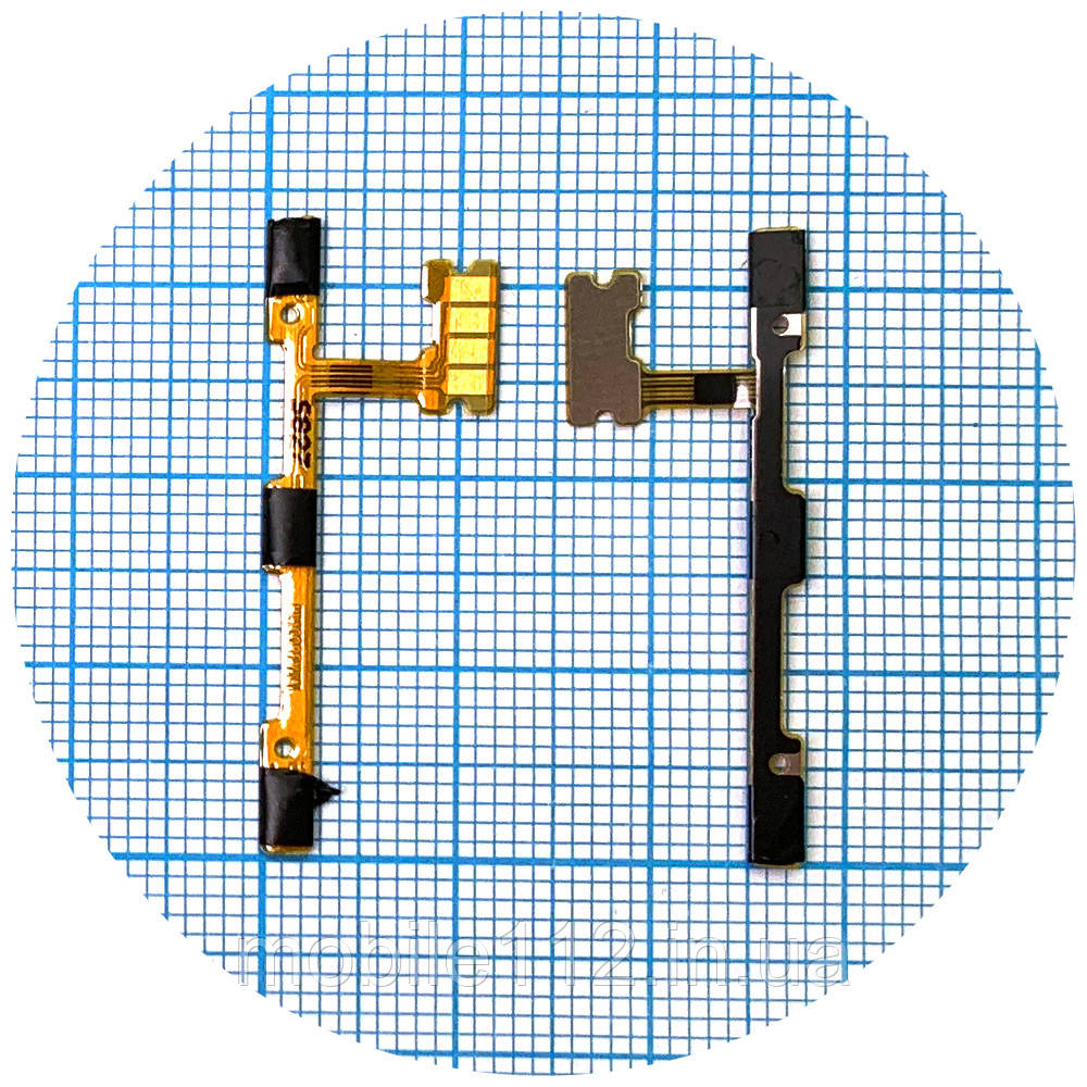 Шлейф Huawei Honor Play 2018 COR-L29 з кнопками гучності та ввімкнення, фото 1