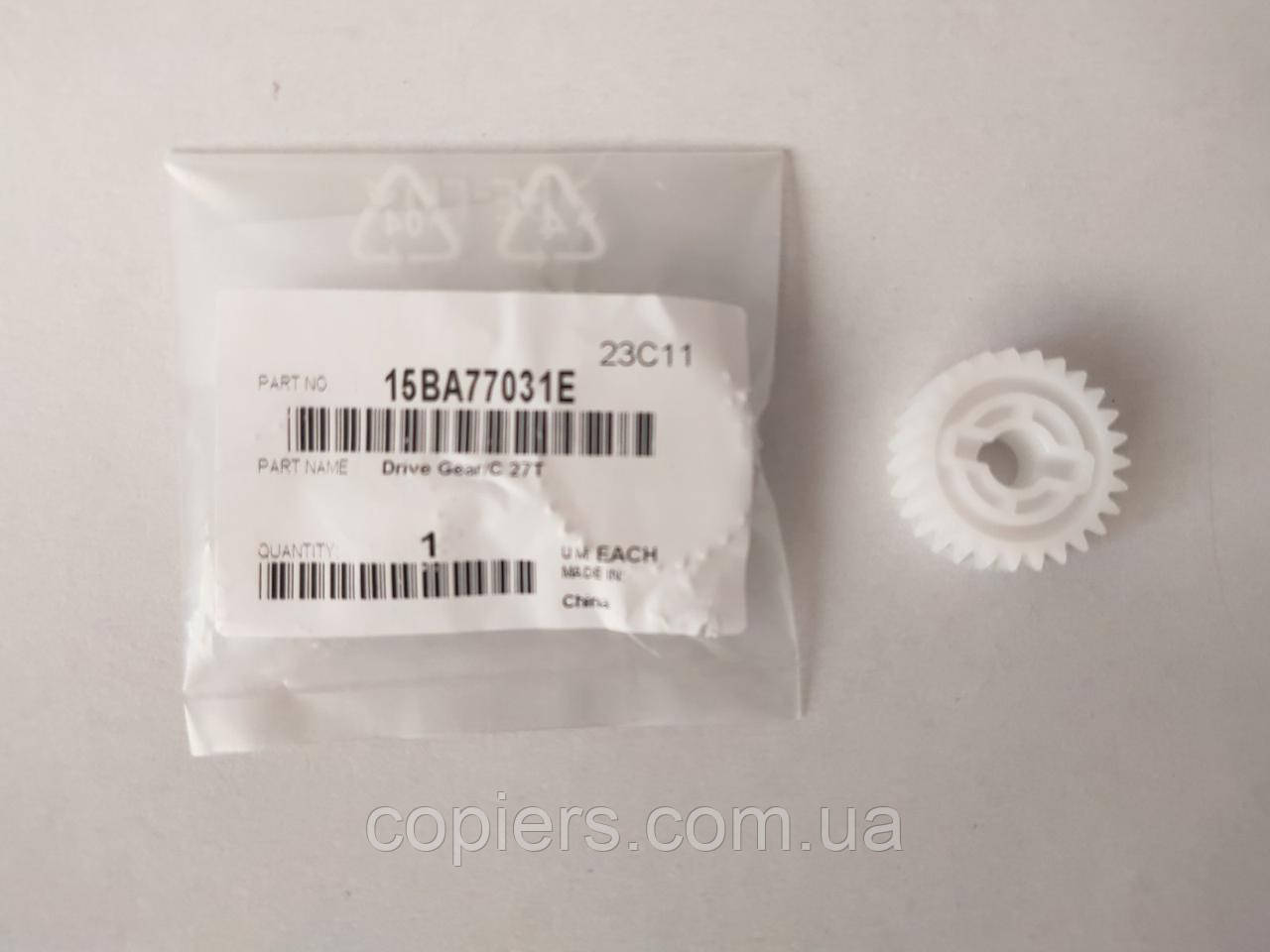 Drive Gear/C 27T, Bizhub PRO 1052 1051 c8000 1050 1200 1051 оригінал, 15BA77031E