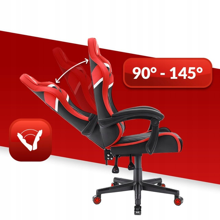 Игровое кресло Hell's Chair HC-1004 красное - фото 8 - id-p1938200110