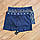 Комплект труси-боксери з 2 штук, розмір M, колір синій, фото 3