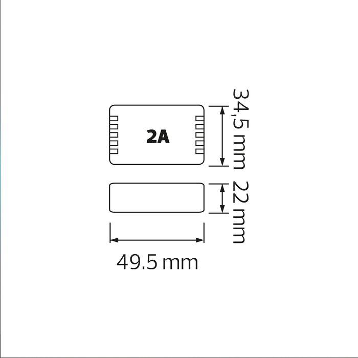 Контроллер RGB для стрічки LED 12-24V IP20 HOROZ ELECTRIC 100-001-0072-010