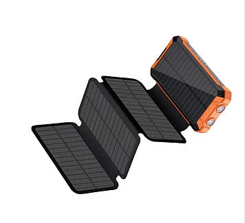 Сонячний Pawer Bank 20000mAh Fast Charge 18W