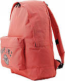 Рюкзак buuba міський Roxy Basic Blush Heart кораловий на 18л, фото 3