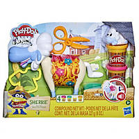 Пластилин Hasbro Play Doh Стрижка овец E7773 набор для творчества для детей, ножници