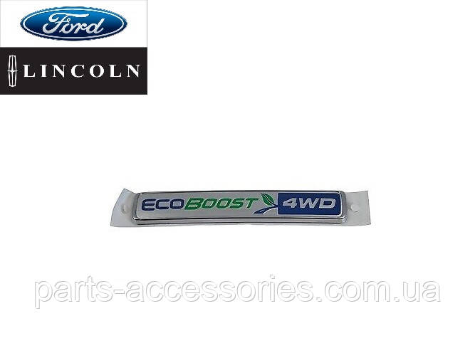 Ford Escape 2013-2016 значок задній EcoBoost 4WD ємблема на багажник Нова Оригінал, фото 1