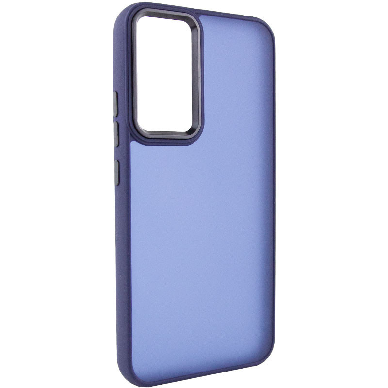 Чохол TPU+PC Lyon frosted для Xiaomi Redmi Note 11 (Global) / Note 11S | Двокомпонентний: термополіуретан та полікарбонат Navy, фото 1