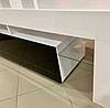 Тумба під телевізор Моніка 500х1400х350мм німфея альба лак + чорний глянець Світ меблів, фото 8