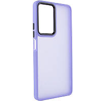 Чехол TPU+PC Lyon frosted для Samsung Galaxy M14 5G | Двухкомпонентный: термополиуретан и поликарбонат Purple