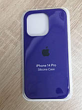 Чохол для Iphone 14 Pro Silicone яскраво-синій