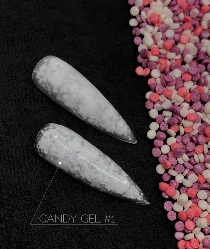 Гель для дизайну нігтів Candy Crooz No1 5 мл, фото 1