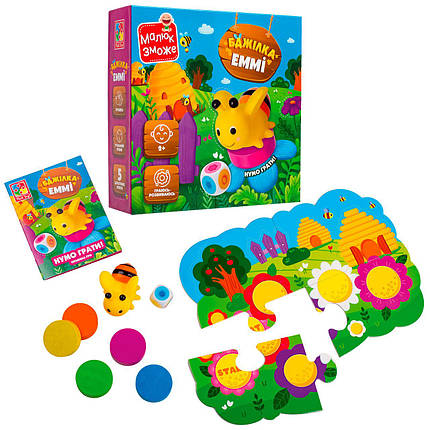 Гра настільна Vladi Toys Бджола Еммі, VT2100-21, фото 1