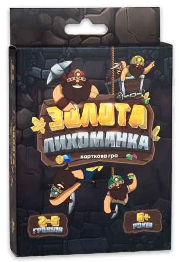 Карткова гра Золота Лихоманка розважальна, українська, Стратег, 30396