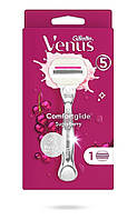 Станок для гоління жіночий Venus Comfortglide Sugarberry з 1 змінним картриджем