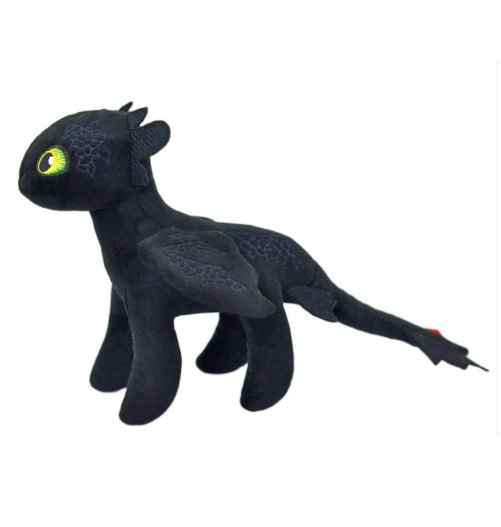 М'яка іграшка Дракон із мультфільму Як приручити дракона 19*31см, 46.05.01