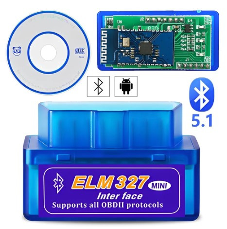 Автомобільний Bluetooth сканер ELM327 OBD2 для діагностики авто