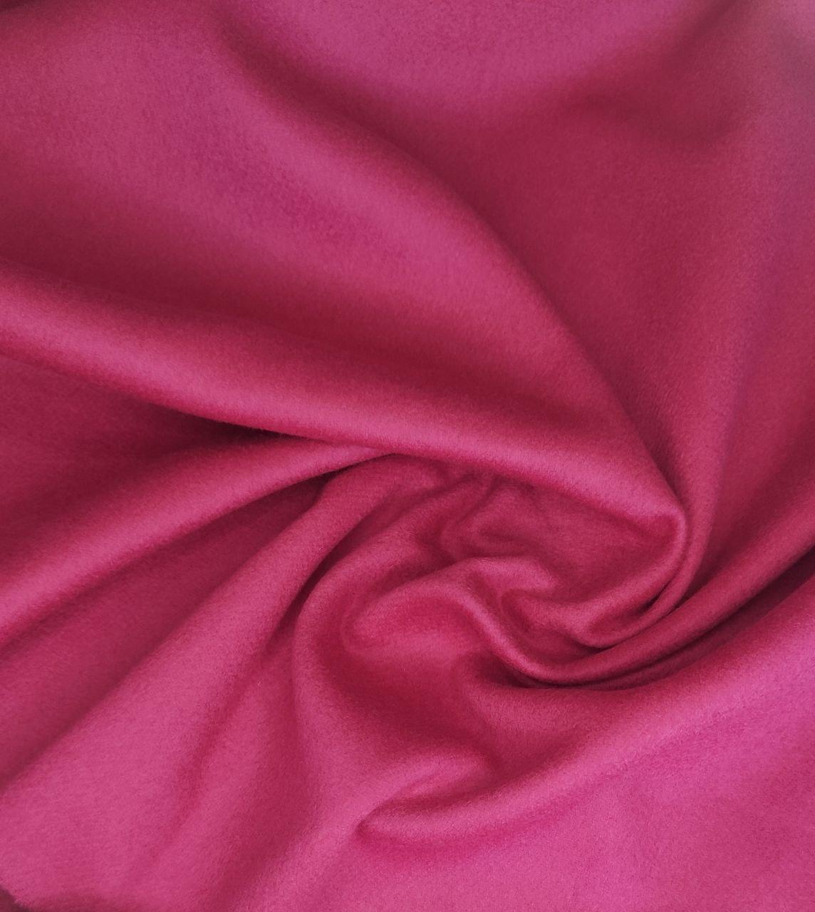 Пальтовий кашемір колір фуксія, фото 1