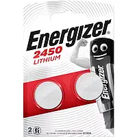 Батарейка ENERGIZER CR2450 Lithium 2шт BE