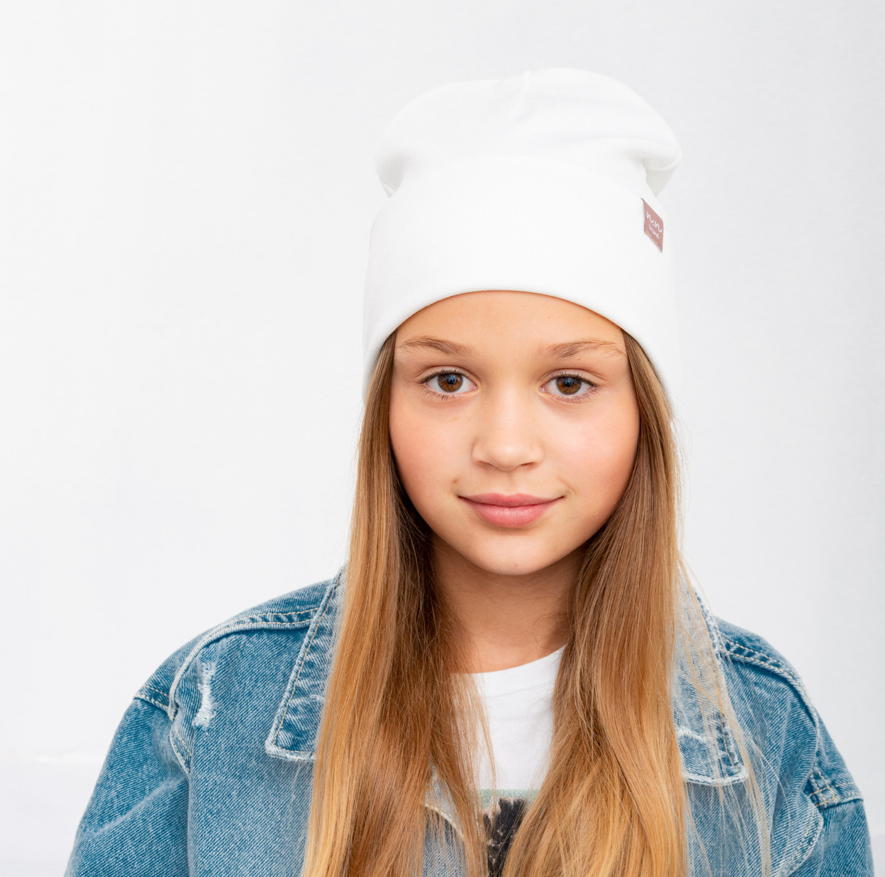 Шапка Рібана N.N. brend (х/б) білий