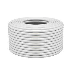 Комбінований кабель Одескабель F5967Bcu + 2 * 0,75 з живленням бухта 305 м оболонка полівініліхлорід, колір білий