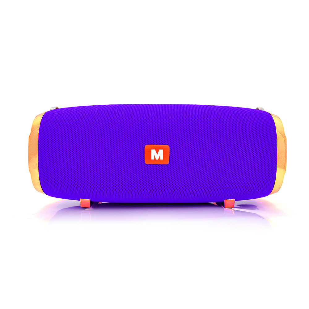 Колонка M258 Bluetooth 4.1 до 10m, 1х3W, 4Ω, 400mAh, ≥90dB, TF card/USB, DC 5V, Blue