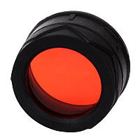 Фильтр для фонарей Nitecore NFR34 ударопрочный, красный
