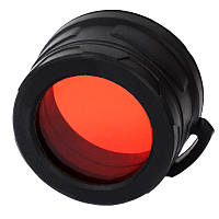Фильтр для фонарей Nitecore NFR40 ударопрочный, красный