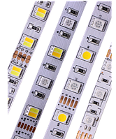 Свiтлодiодна лiнiйка SMD 5630-72 led W 24W 6500K, 12В, IP20 зi скотчем