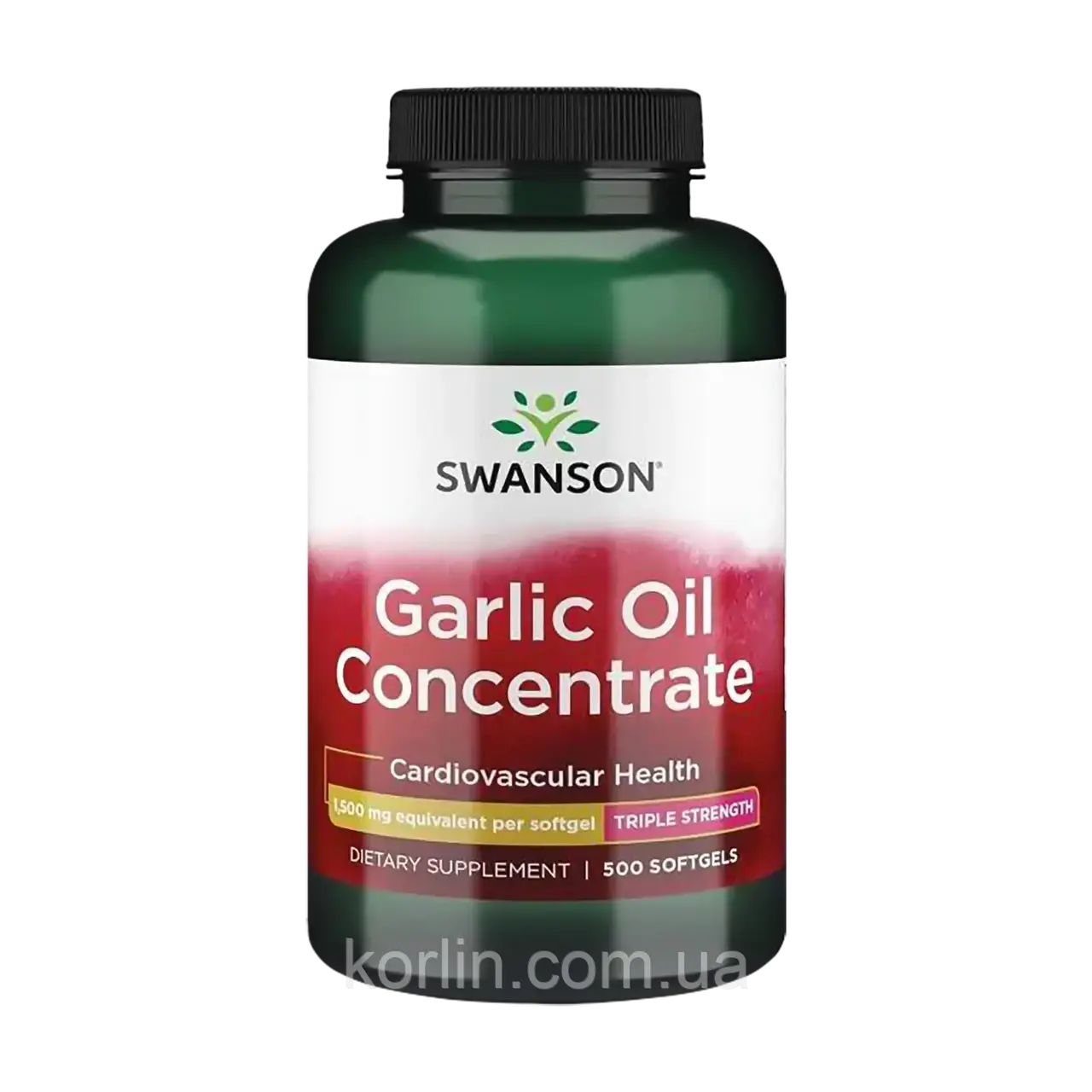 Часникова Олія 500 кап Swanson Garlic Oil США Доставка з ЄС, фото 1