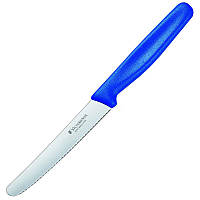 Нож кухонный, бытовой Victorinox для томатов (длина: 220мм, лезвие: 110мм), синий 5.0832