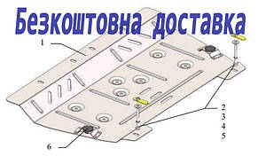 Захист двигуна Fiat 500 (2007-) (Захист двигуна Фіат 500) Кольчуга