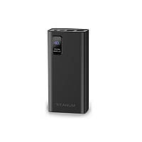 Повербанк TITANUM 728S 30000mAh 22.5W Black (TPB-728S-B)