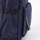 Рюкзак міський повсякденний унісекс синій 16л, фото 4