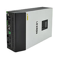 Гибридный инвертор Lexron-5000-48, 5000W, 48V, ток заряда 0-110A, 170-280V,MPPT (110А, 90 Vdc)