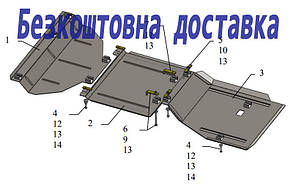Захист двигуна Dodge Durango (2010-2020) (Захист двигуна Додж Дуранго) Кольчуга