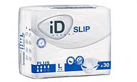 Подгузники для взрослых "ID SLIP" Plus Large №30 (115см-155см)