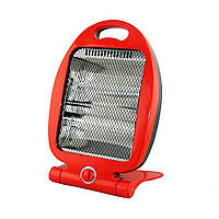 Обігрівач інфрачервоний KG-200-2, 800W, 3 режими 1000/2000W, Red, Box