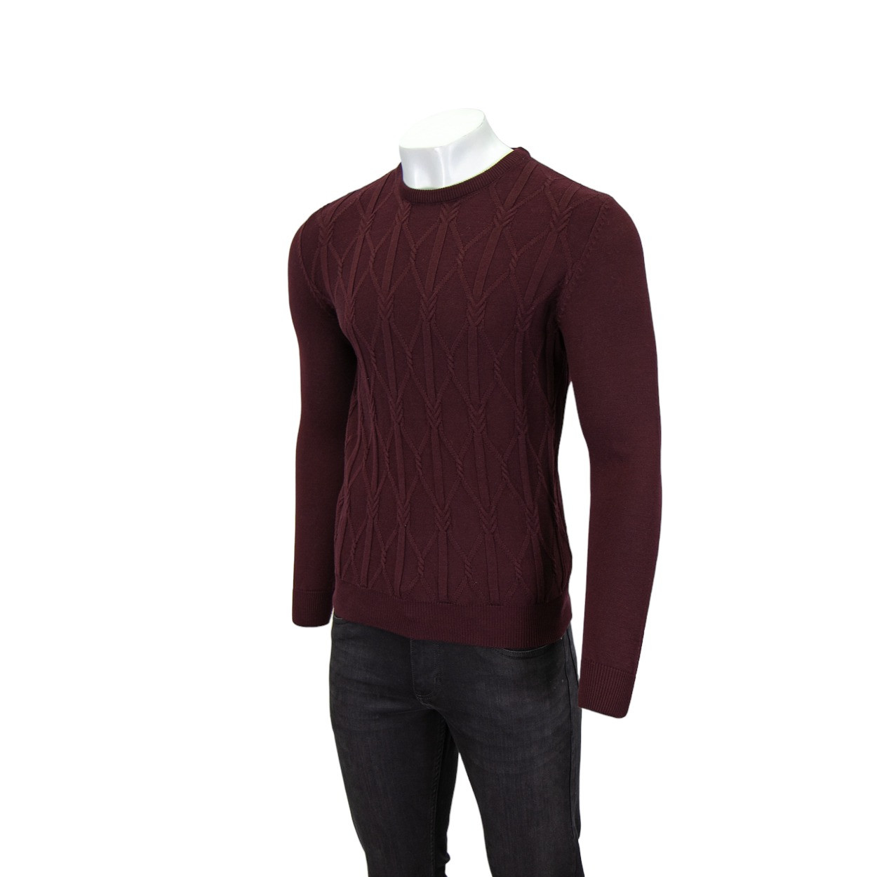 Реглан чоловічий Tony Montana T1153 K.BORDO 50% бавовна 50% поліестер L(Р)