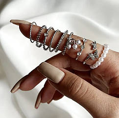 Набір кілець для фото нігтів